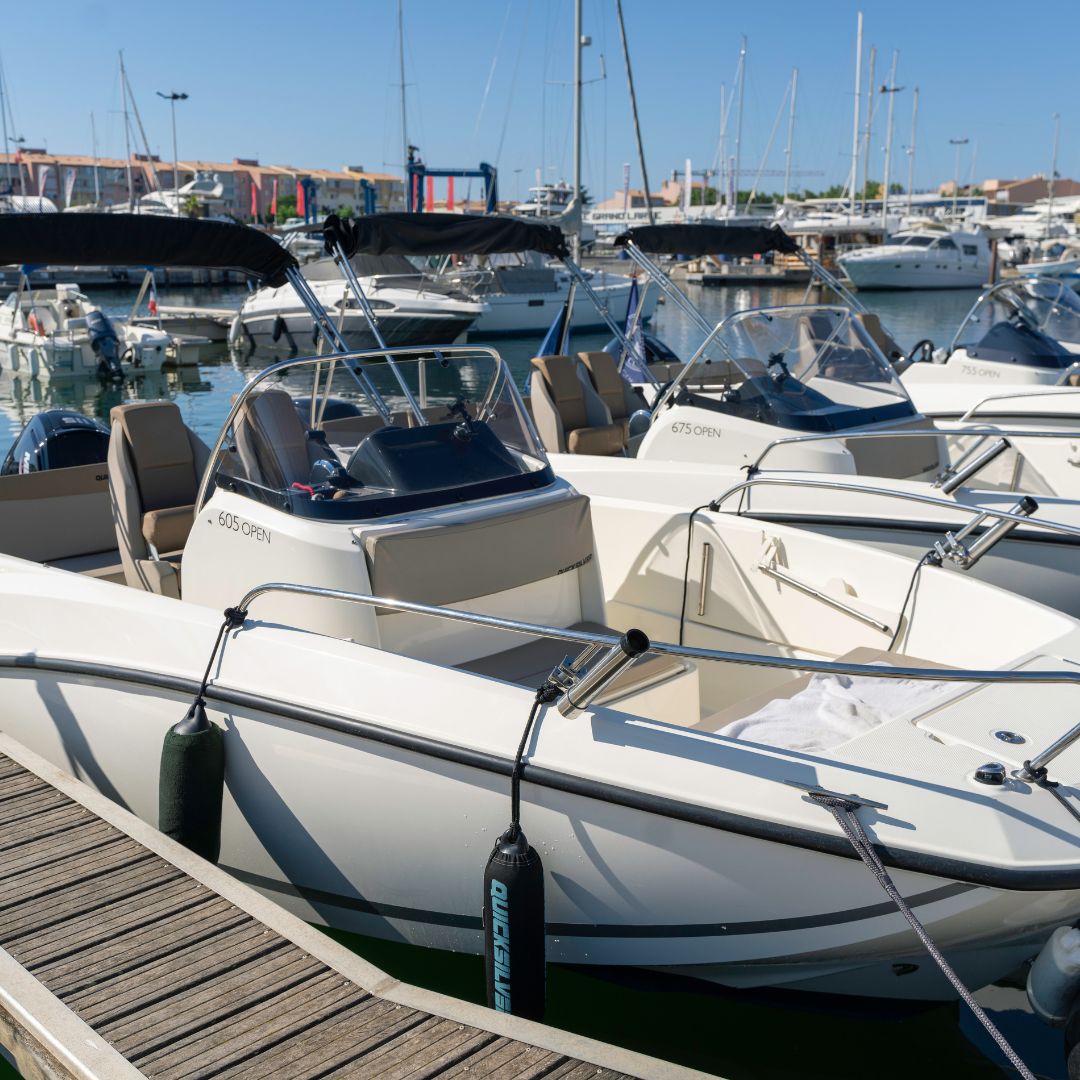 Flotte de bateaux en location sur Marseille