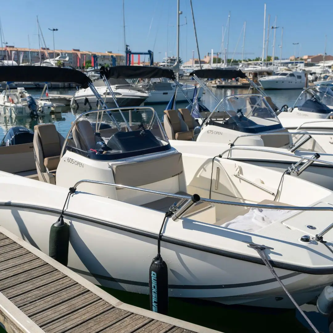 Flotte de bateaux en location sur Marseille